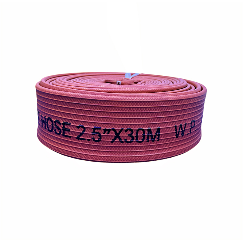 Naturgummi flat slange - værbestandig og slitebestandig for utendørs